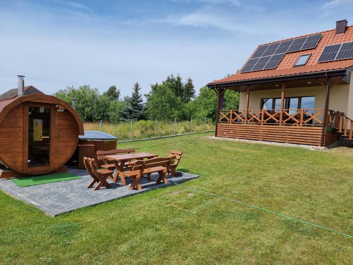 Villa Moje Mazury Wilk à Wilnowo Extérieur photo